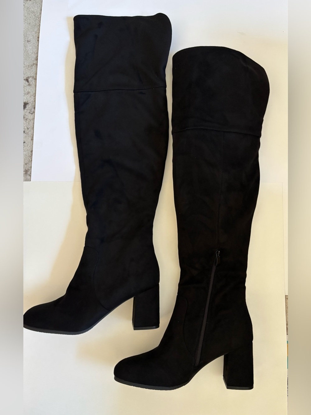DREAM PAIRS Women's Knee High Block Heel Boots NWOT SZ 11